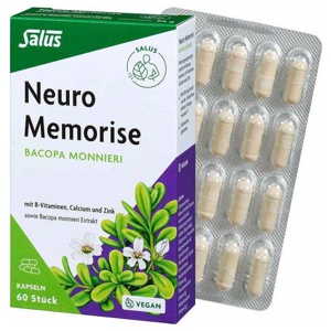 Neuro Memorise Bacopa Monnieri Salus Kapseln Produktbild