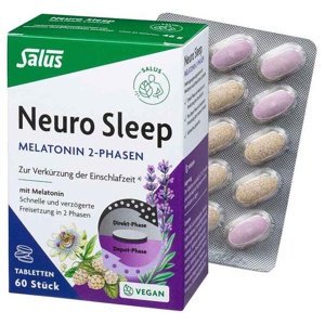 NEURO SLEEP Melatonin 2-Phasen Tabletten Salus Produktbild