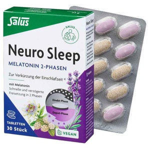 NEURO SLEEP Melatonin 2-Phasen Tabletten Salus Produktbild