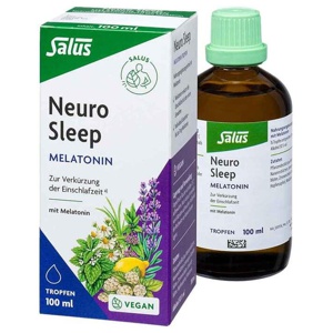 Neuro Sleep Melatonin Tropfen Salus, 100 ml Tropfen zum Einnehmen Produktbild