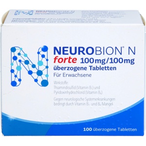 NEUROBION N forte überzogene Tabletten Produktbild
