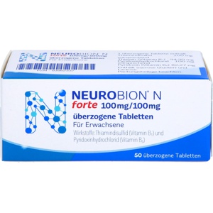 NEUROBION N forte überzogene Tabletten Produktbild