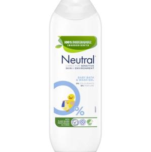 Neutral Baby Bath Wash & Shampoo 250ml produkt bild