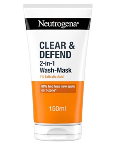 Neutrogena Clear & Defend Wash-Mask 150 ml produktbillede