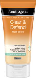 Clear & Defend 2 % Salicylic Acid Face Scrub 150 ml produkt bild