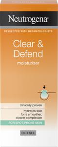 Neutrogena Clear & Defend 0.5 % Salicylic Acid Moisturiser 50 ml produkt bild