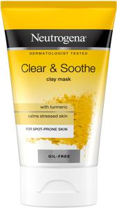 Neutrogena Clear & Soothe Clay Mask 50 ml produkt bild