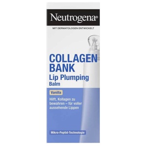 Lippenpflege Collagen Bank Lip Plumping Balm Vanilla, 12 ml Produktbild