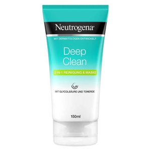 Neutrogena Deep Clean 2in1 Reinigung & Maske, 150 ml Tube Produktbild