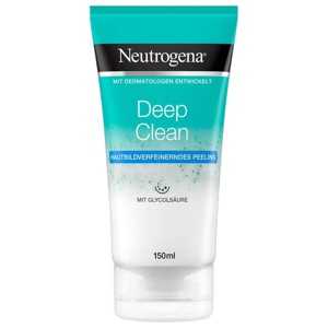 Neutrogena Deep Clean hautbildverfeinerndes Peeling, 150 ml Tube Produktbild