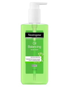 Neutrogena Oil Balancing Facial Wash Lime & Aloe Vera produktbillede