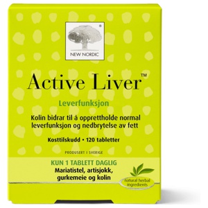 New Nordic Active Liver 120 stk produktbilde