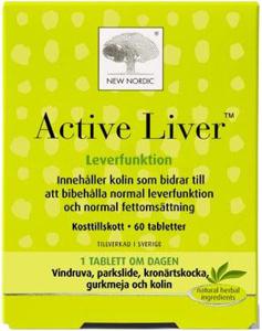 New Nordic Active Liver 60 tabletter produkt bild