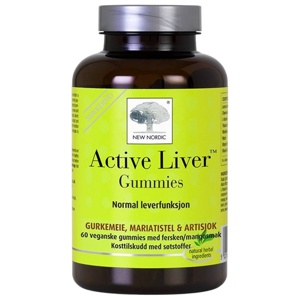 New Nordic Active Liver Gummies 60 stk produktbilde
