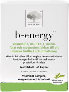 New Nordic b-energy, 60 st produkt bild