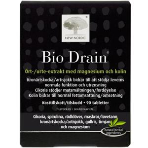 New Nordic BioDrain, 90 tabl produkt bild