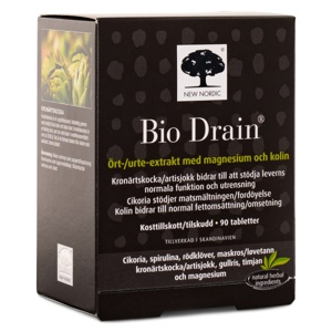 New Nordic BioDrain 90 tabletter produktbillede