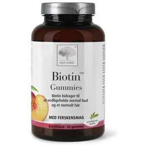 New Nordic Biotin Gummies kummikommid N60 toote pilt