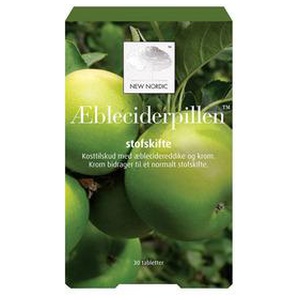 New Nordic Æbleciderpillen - 30 tabl. produktbillede