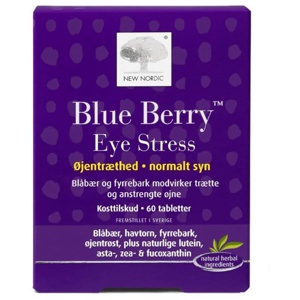 Blue Berry Eye Stress - 60 tabletter produktbillede