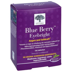 NEW NORDIC Blue Berry Eyebright 120 St Tabletten Produktbild