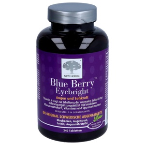 NEW NORDIC Blue Berry Eyebright 240 St Tabletten Produktbild