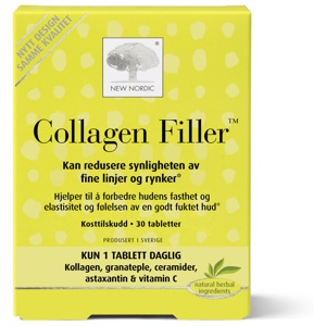 New Nordic Collagen Filler One-a-Day 30 tabletter produktbilde