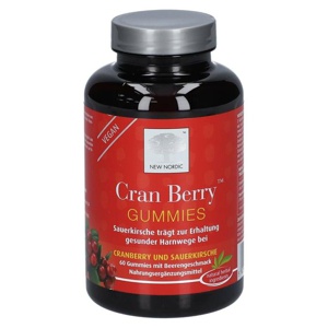 NEW NORDIC Cran Berry GUMMIES 60 St Produktbild