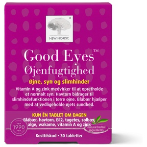 Good Eyes Øjenfugtighed - 30 tabletter produktbillede