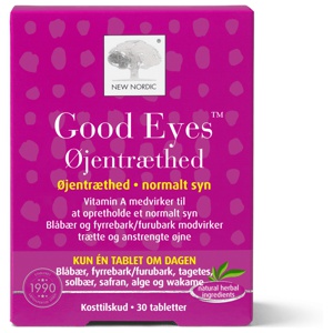 Good Eyes Øjentræthed - 30 tabletter produktbillede