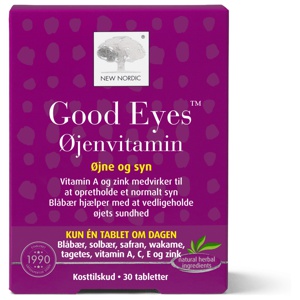 Good Eyes Øjenvitamin - 30 tabletter produktbillede