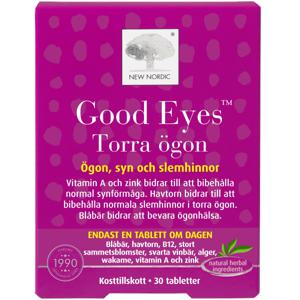 New Nordic Good Eyes Torra Ögon 30 st produkt bild
