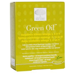 New Nordic Green Oil kapslid N60 toote pilt
