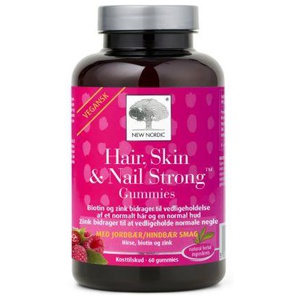 New Nordic Hair, Skin & Nail Strong Gummies kummikommid N60 toote pilt