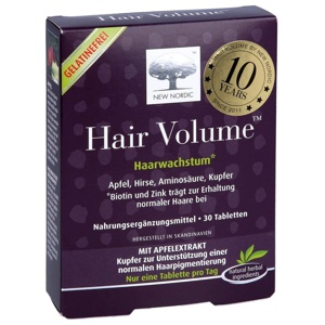 NEW NORDIC Hair Volume 30 St Tabletten Produktbild