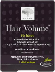 New Nordic Hair Volume 30 tabletter produkt bild