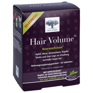NEW NORDIC Hair Volume 90 St Tabletten Produktbild