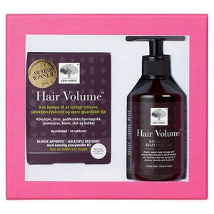 new nordic - Hair Volume Gaveæske Shampoo & Tabs 30 Stk produktbillede