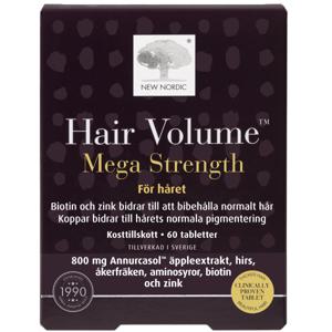 New Nordic Hair Volume Mega Strength, 60 st produkt bild