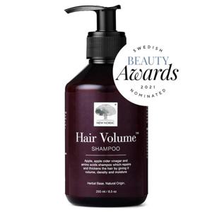 New Nordic Hair Volume Shampoo 250 ml produkt bild