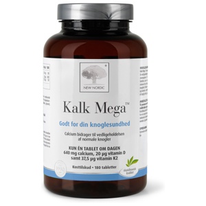 New Nordic Kalk Mega 180 stk. produktbillede