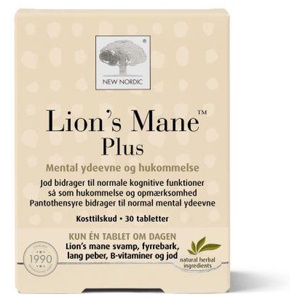 New Nordic Lion’s Mane Plus N30 toote pilt