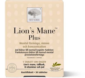 New Nordic Lions Mane Plus produkt bild