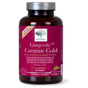 New Nordic Longevity Creatine Gold 120 st produkt bild