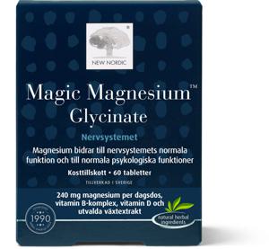 New Nordic Magic Magnesium Glycinat produkt bild