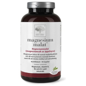 New Nordic Magnesium Malat, 90 st produkt bild