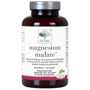 New Nordic Magnesium Malate 180 stk. produktbillede