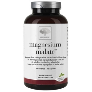 New Nordic Magnesium Malate 90 kaps produktbilde
