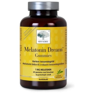 New Nordic Melatonin Dream Gummies 60 stk produktbilde