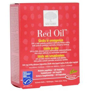New Nordic Red Oil kapslid N60 toote pilt
